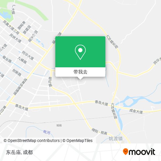 东岳庙地图
