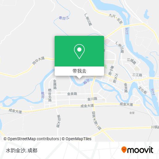 水韵金沙地图