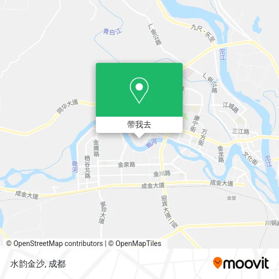水韵金沙地图