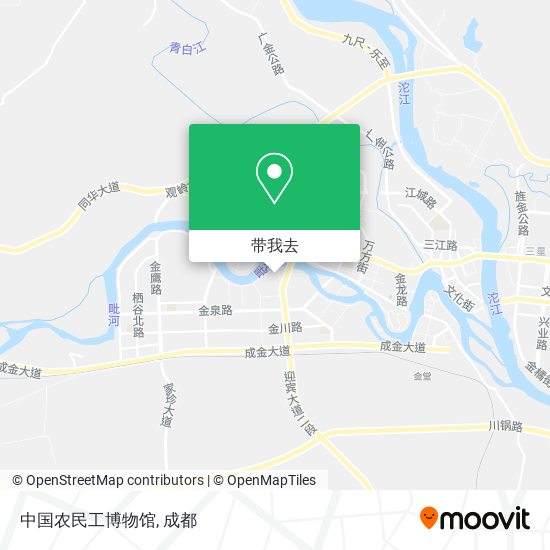 中国农民工博物馆地图