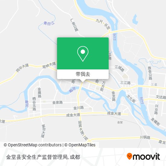 金堂县安全生产监督管理局地图