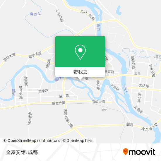 金豪宾馆地图