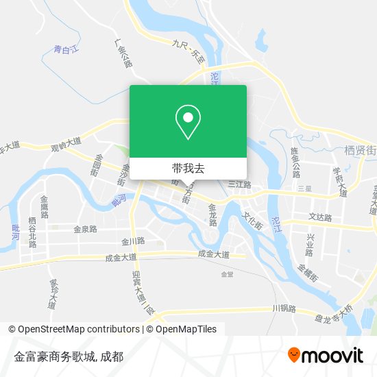 金富豪商务歌城地图
