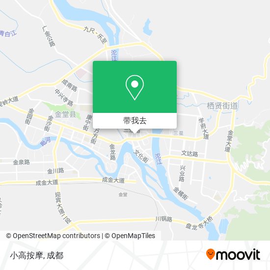 小高按摩地图
