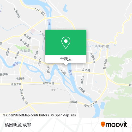 橘园新居地图