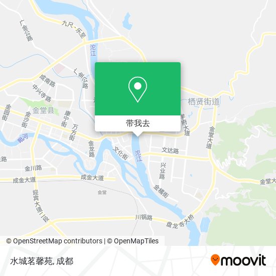 水城茗馨苑地图