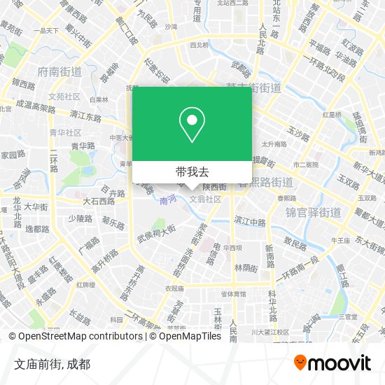 文庙前街地图