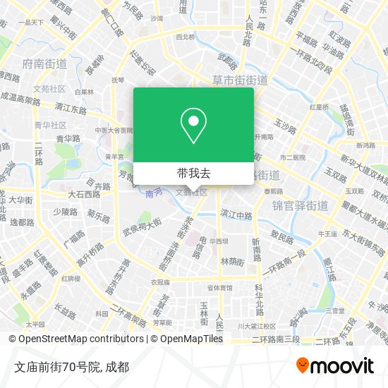 文庙前街70号院地图