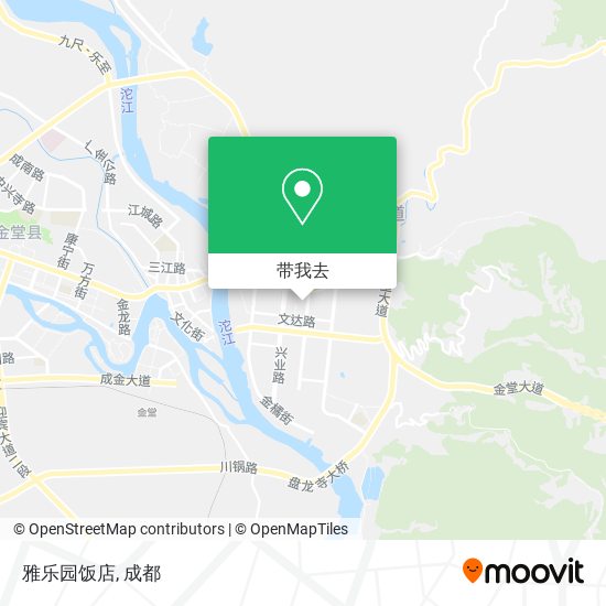 雅乐园饭店地图