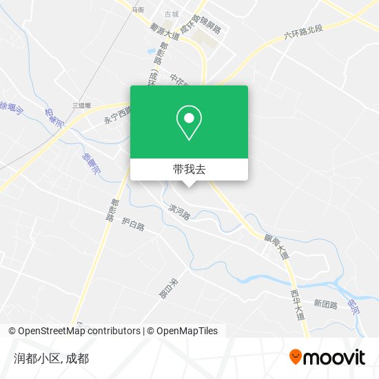 润都小区地图