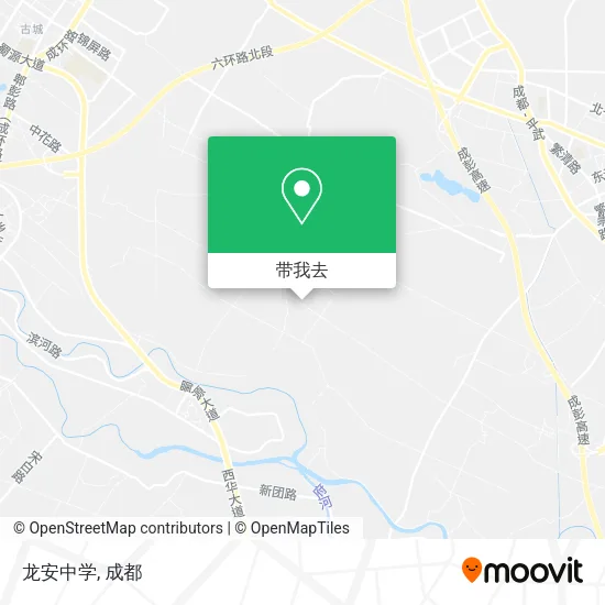 龙安中学地图