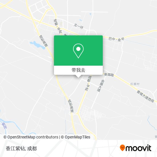 香江紫钻地图