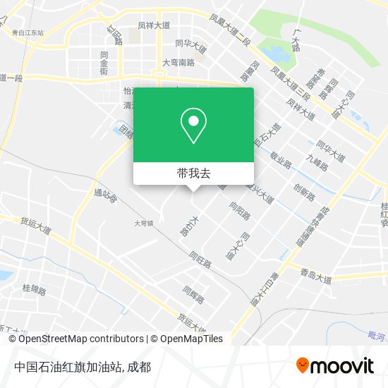 中国石油红旗加油站地图