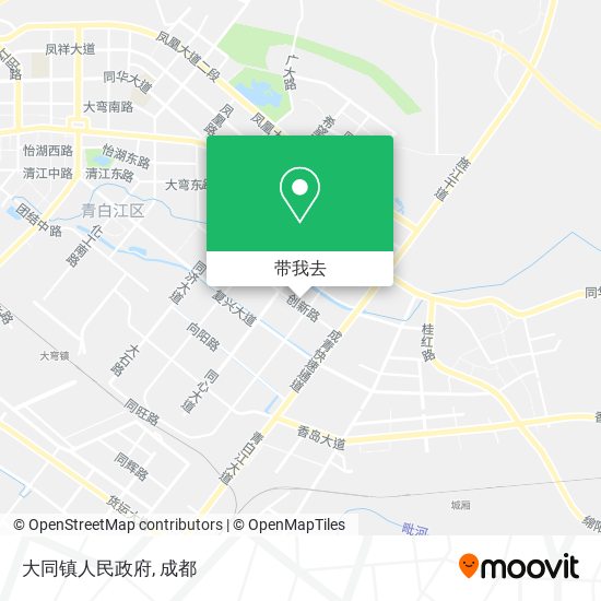 大同镇人民政府地图