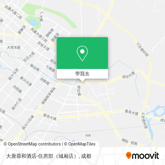 大唐蓉和酒店-住房部（城厢店）地图