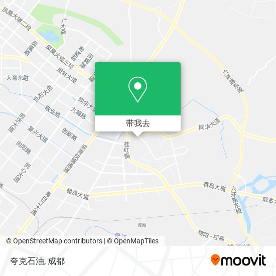 夸克石油地图