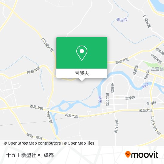 十五里新型社区地图