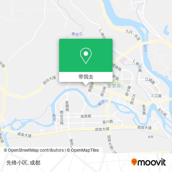 先锋小区地图