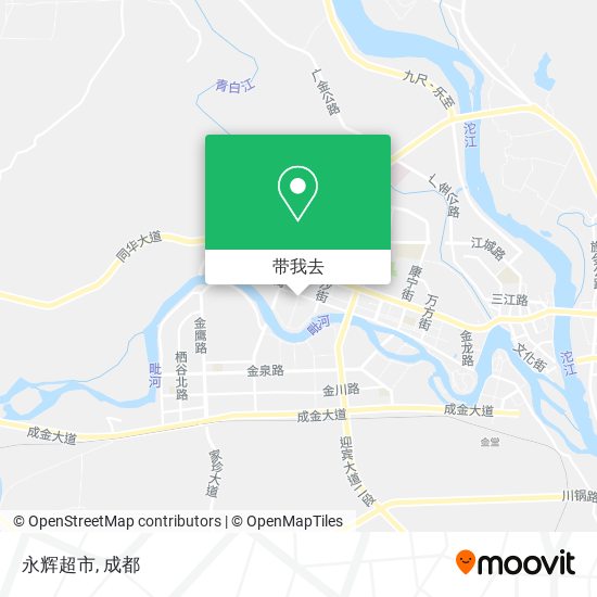 永辉超市地图