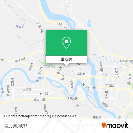 星月湾地图