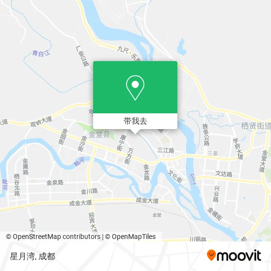 星月湾地图