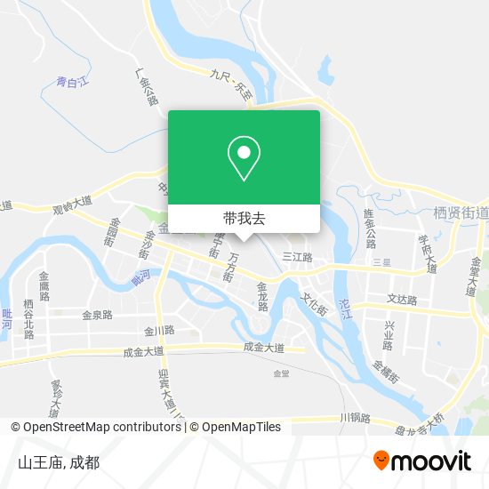 山王庙地图