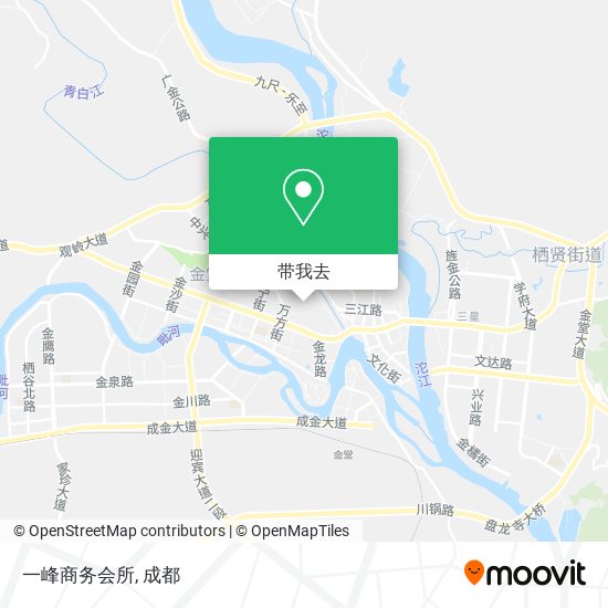 一峰商务会所地图