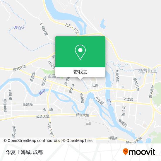 华夏上海城地图