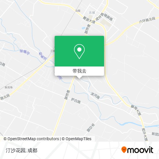 汀沙花园地图