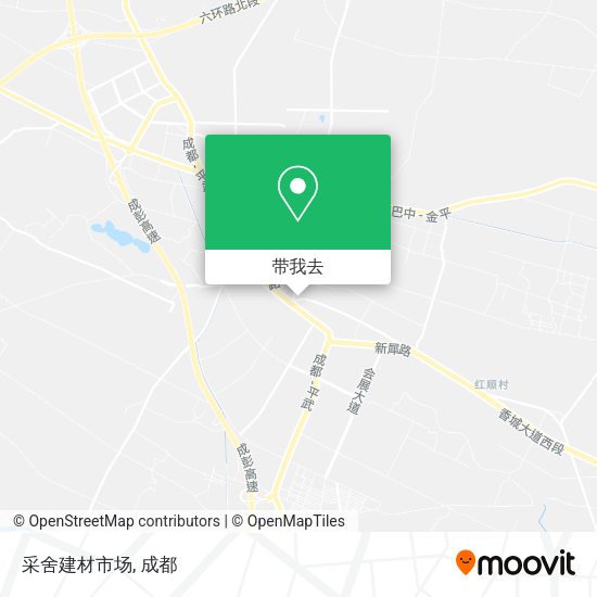 采舍建材市场地图