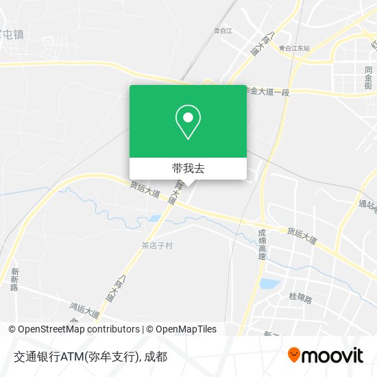 交通银行ATM(弥牟支行)地图