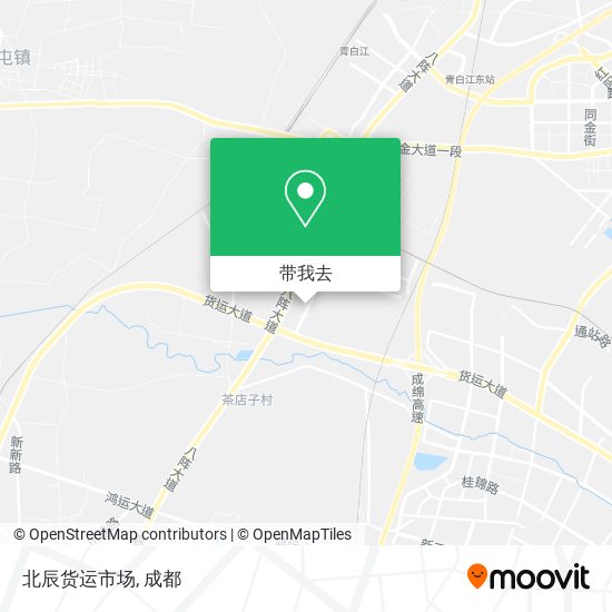 北辰货运市场地图