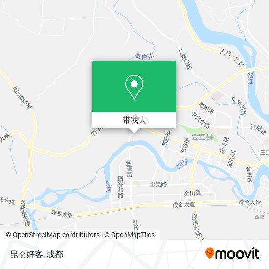 昆仑好客地图