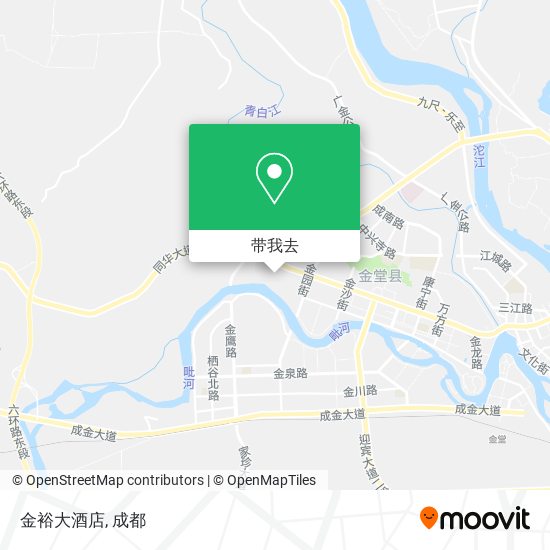 金裕大酒店地图
