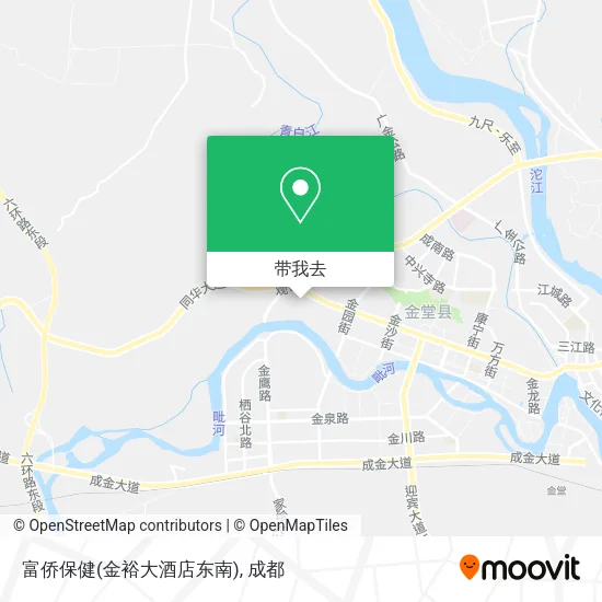 富侨保健(金裕大酒店东南)地图