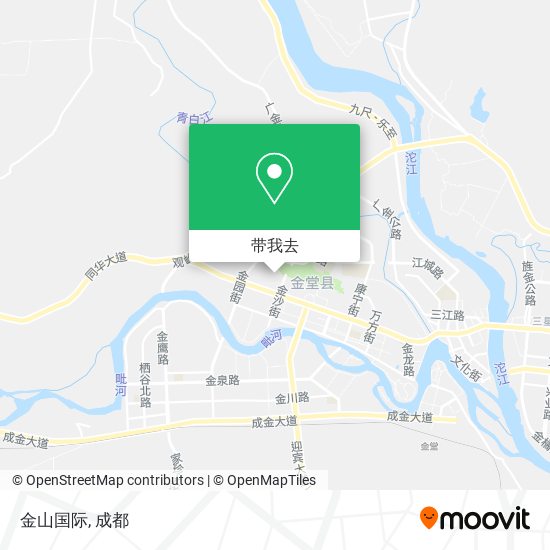 金山国际地图