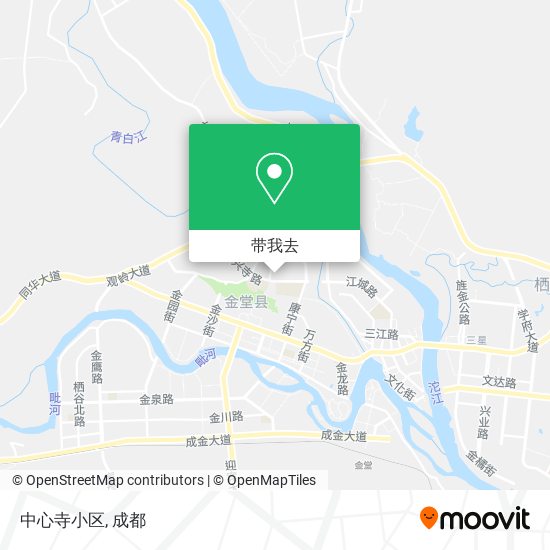 中心寺小区地图