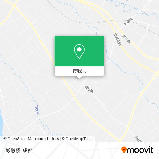 墩墩桥地图