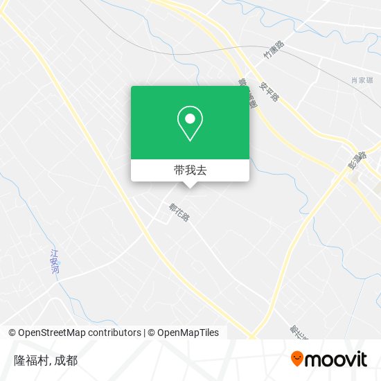 隆福村地图