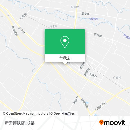 新安德饭店地图