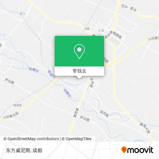 东方威尼斯地图