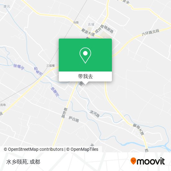 水乡颐苑地图