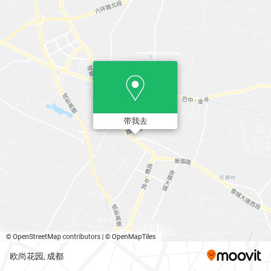 欧尚花园地图