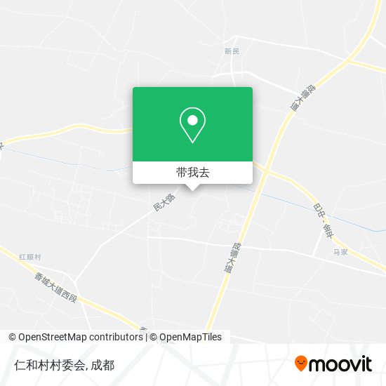 仁和村村委会地图