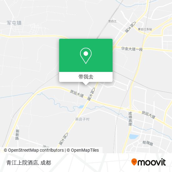 青江上院酒店地图
