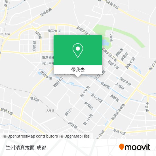 兰州清真拉面地图