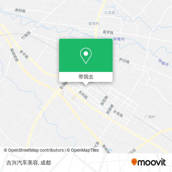 吉兴汽车美容地图