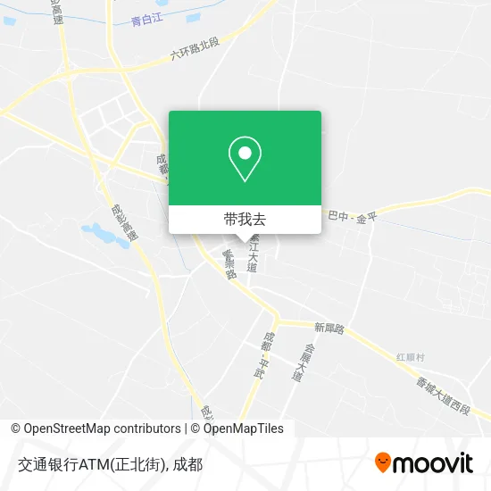 交通银行ATM(正北街)地图