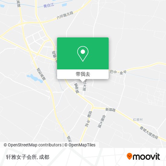 轩雅女子会所地图