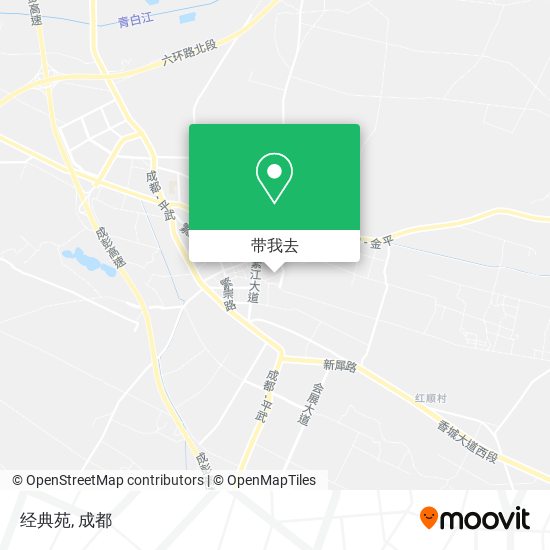 经典苑地图